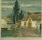 Yves Brayer, Camargue Landscape & House, 20. Jh., Lithographie 2