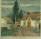 Yves Brayer, Camargue Landscape & House, 20th-Century, Lithograph, Image 2