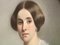 Gabriel Durand, Portrait of Woman, 1851, Pastell auf Leinwand, gerahmt 3