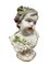 Porzellan Baby Figur mit Gold von Meissen 1