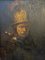 Arthur Midy, Man With Golden Helmet, 20th-Century, Oil on Canvas, Framed 2