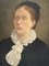 Adolphe Thiebault, Porträt einer Frau, 1830, Öl auf Leinwand, gerahmt 2