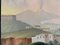 Neapolitanische Vesuv Gemälde, 19. Jh., Gouache, gerahmt 10