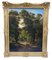 French School Landscape Painting, 18th-Century, Oil on Canvas, Framed 1