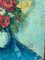 William Marcel Clochard, Bouquet de Fleurs Roses, 1930s, Huile sur Toile, Encadrée 6