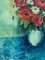 William Marcel Clochard, Bouquet of Pink Flowers, 1930er, Öl auf Leinwand, Gerahmt 5