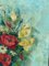 William Marcel Clochard, Bouquet de Fleurs Roses, 1930s, Huile sur Toile, Encadrée 4