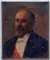 Pierre Carrier Belleuse, Portrait of Raymond Poincaré, 1913, Oil on Canvas, Framed, Image 2