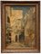 Pierre Outin, Scena di villaggio orientale, fine XIX secolo, olio su tela, con cornice, Immagine 1