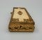 Italienische Napoleon III Box aus Bronze und Messing mit Platte 5