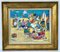 Robert Savary, Beach Scene Painting, 1930, Oil on Canvas, Framed 2