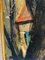 Henry D. Anty, Forest Houses, XX secolo, Olio su tela, Incorniciato, Immagine 9
