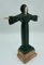 Bronze Jesus Christ Sculpture with Marble Base by Ferdinand Parpan, 1930s 6