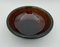 Round Brown Ceramic Bowl by Carlos Fernandez, 1950 3