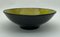 Round Flat Yellow & Black Ceramic Bowl by Carlos Fernandez, 1951 12