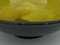 Round Flat Yellow & Black Ceramic Bowl by Carlos Fernandez, 1951, Image 10