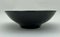 Round Flat Yellow & Black Ceramic Bowl by Carlos Fernandez, 1951 5