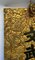 Pannello antico cinese in legno di ferro con testa di drago dorata, Immagine 2