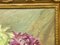 Henri-Emile Vollet, Bouquet of Flowers, Oil on Panel, Framed 4