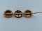 Antique Brooch in 18k Gold with Small Cultured Pearls 6