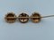 Broche antiguo de oro de 18 k con pequeñas perlas cultivadas, Imagen 6