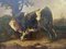 Toro accanto a un albero, XIX secolo, olio su tela, con cornice, Immagine 1