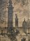 Yonosuke Hoshizaki, View of Pont Alexandre III, 1951, Charocal, Framed, Image 3