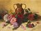 Marthe Danard Puig, Still Life with Bouquet of Flowers, Oil on Canvas 1