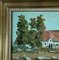 Jean Paul Savigny, House in Brittany, 1965, Oil on Canvas, Framed 4