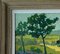 Jean Paul Savigny, Paysage Pointillisme à la Barrière, Huile sur Toile, 20ème Siècle, Encadrée 3