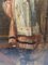 Portrait des jungen Mädchens in Tracht, Öl auf Leinwand, gerahmt 9