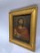Representation of Christ in Beatitude, 19th Century, Oil on Canvas, Framed 11