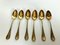 Antique Spoons in Soild Silver, Set of 6, Image 1