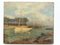 Conleau, Island Seascape Scene, 19th Century, Oil on Wood Panel 2