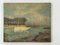 Conleau, Island Seascape Scene, 19th Century, Oil on Wood Panel 8
