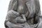 George Trinque, Peasant Breastfeeding on a Rock, Late 19th or Early 20th Century, Terracotta Statue, Image 6