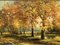 Robert Wood, October Gold, 20th Century, Oil on Canvas, Framed, Image 1