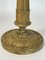 Restoration Period Bronze Candleholders with Gilding, Set of 2 7