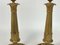 Restoration Period Bronze Candleholders with Gilding, Set of 2 4