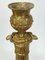 Restoration Period Bronze Candleholders with Gilding, Set of 2 8
