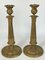 Restoration Period Bronze Candleholders with Gilding, Set of 2, Image 2