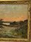 Eugene Leon Labitte, Seaside Sunset, 19th Century, Oil on Panel, Framed 6