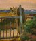 Henry Emile Vollet, Breton Sunset, fine XIX secolo o inizio XX secolo, olio su tavola, con cornice, Immagine 6