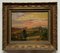 Henry Emile Vollet, Breton Sunset, fine XIX secolo o inizio XX secolo, olio su tavola, con cornice, Immagine 1