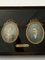 Georgine Nounckele, Miniature Portraits of a Man and Woman, Late 19th-Century, Oil & Bronze, Set of 2 4