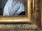 Portrait Paintings of a Couple, 19th-Century, Oil on Paper, Framed, Set of 2 8