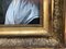 Portrait Paintings of a Couple, 19th-Century, Oil on Paper, Framed, Set of 2, Image 8