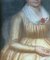 Porträt der Frau auf Sessel, frühes 19. Jh., Pastell auf Leinwand 11
