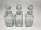19th Century Bronze Liqueur Case with Crystal Decanters, Set of 4 10