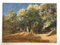 Paul Saïn, Paysage de Forêt Autour de St Georges Didonne, Huile sur Panneau 3